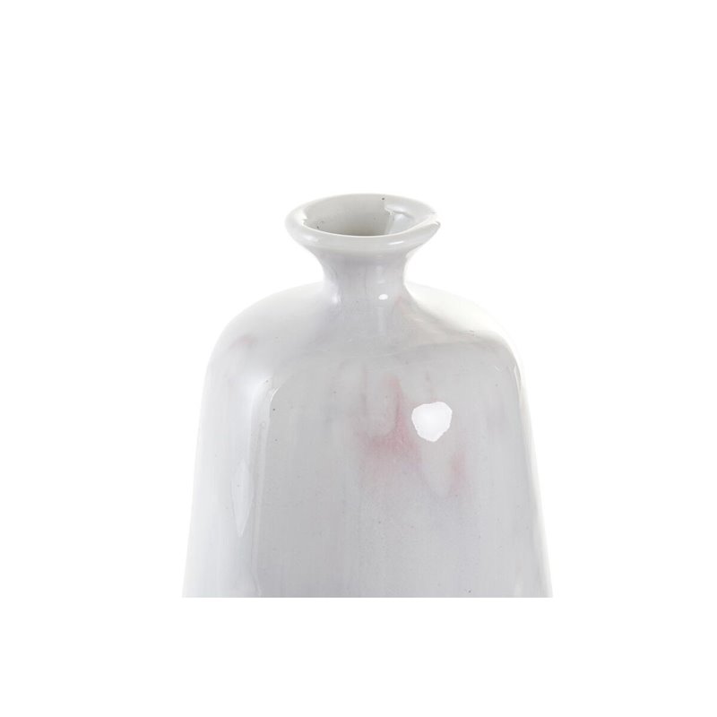 Image secondaire de Vase DKD Home Decor Céramique Rose clair Bicolore 15 x 15 x 32 cm Moderne