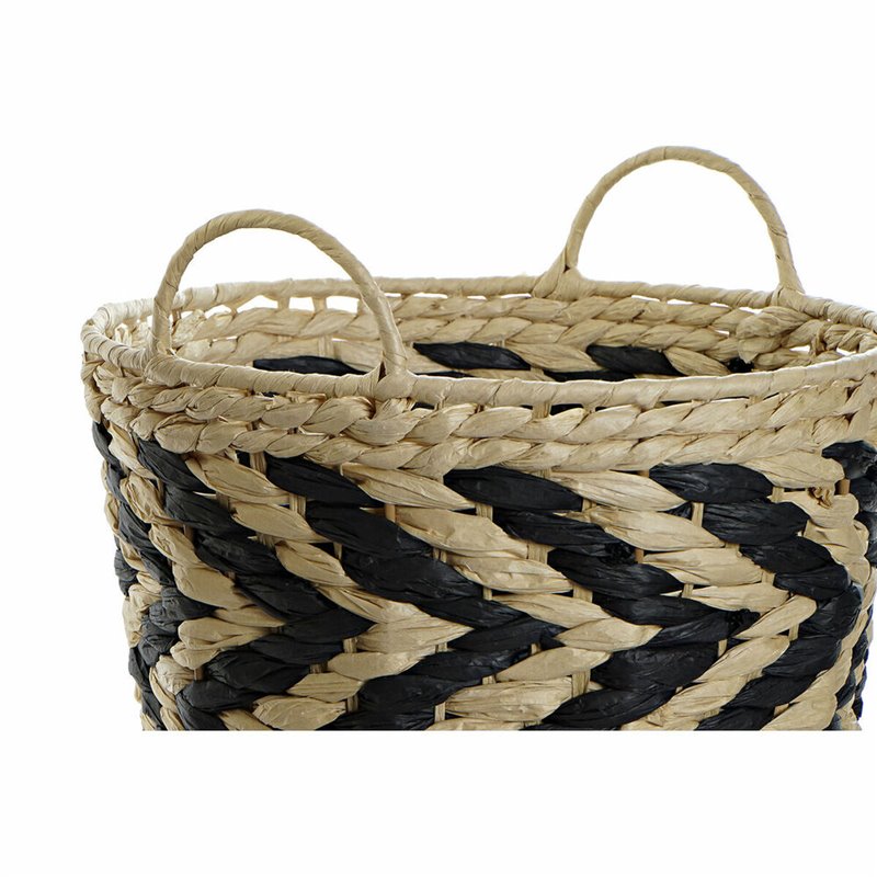 Image secondaire de Set de basket DKD Home Decor Fibre (40 x 40 x 35 cm)