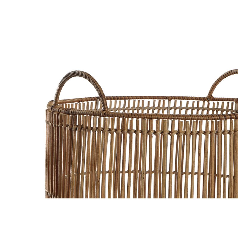 Image secondaire de Set de basket DKD Home Decor Rotin (40 x 40 x 51,5 cm)