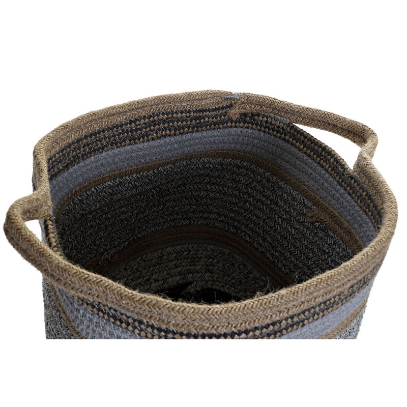 Image secondaire de Set de basket DKD Home Decor Coton Jute (40 x 40 x 45 cm)