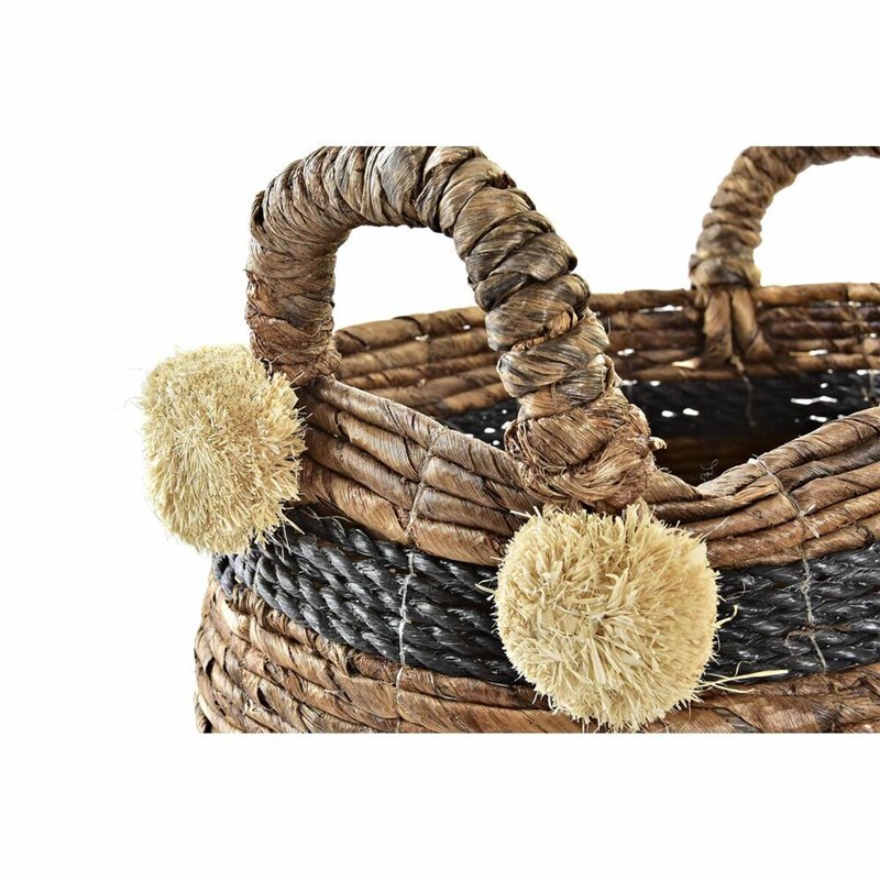 Image secondaire de Set de basket DKD Home Decor Colonial Fibre (31 x 31 x 33 cm)