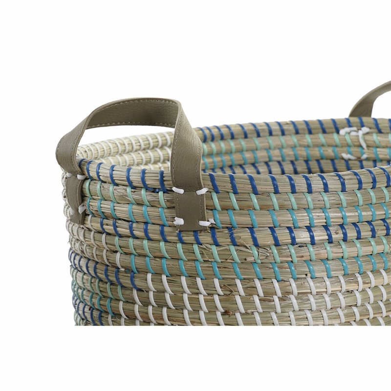 Image secondaire de Set de basket DKD Home Decor Tropical (45 x 35 x 18 cm)