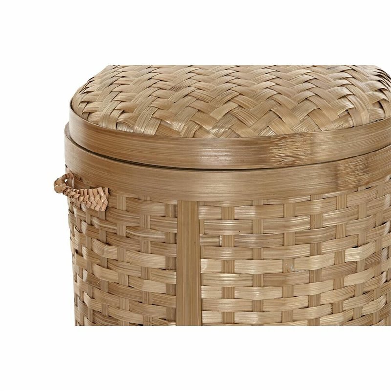 Image secondaire de Set de basket DKD Home Decor Naturel 31 x 31 x 44 cm Bambou Boho