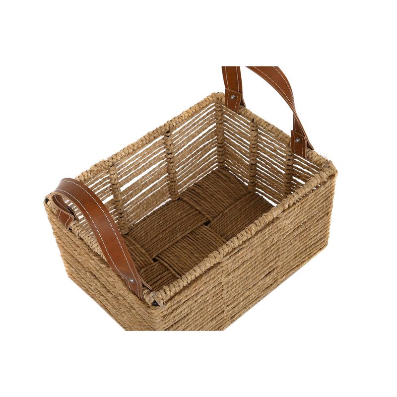 Image secondaire de Set de basket DKD Home Decor Métal Corde Boho (36 x 27 x 33 cm) (36 x 27 x 20 cm)