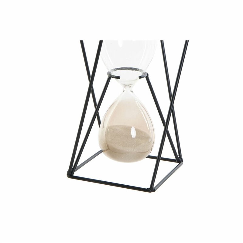 Image secondaire de Sablier DKD Home Decor Noir Ambre Terre cuite 14 x 14 x 19 cm