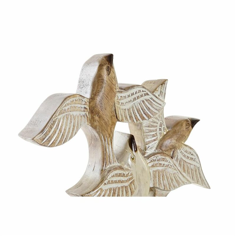 Image secondaire de Figurine Décorative DKD Home Decor Beige Fer Oiseaux (49 x 11,5 x 63 cm)