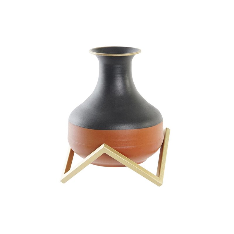 Vase DKD Home Decor Multicouleur Métal Moderne 20 x 20 x 23 cm