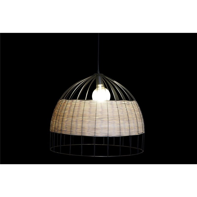 Image secondaire de Suspension DKD Home Decor Marron Noir Métal 50 W 50 x 50 x 42 cm