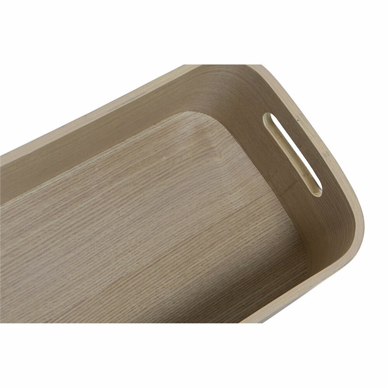 Image secondaire de Set de boîtes décoratives DKD Home Decor Naturel Bois MDF 35,5 x 25 x 10 cm