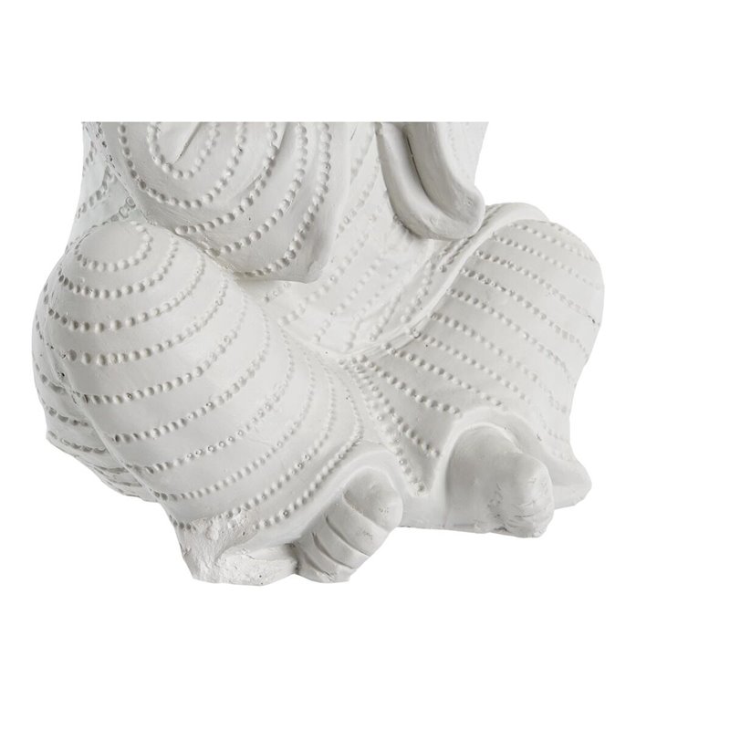 Image secondaire de Figurine Décorative DKD Home Decor 24 x 22 x 39 cm Blanc Moine Oriental (3 Pièces)