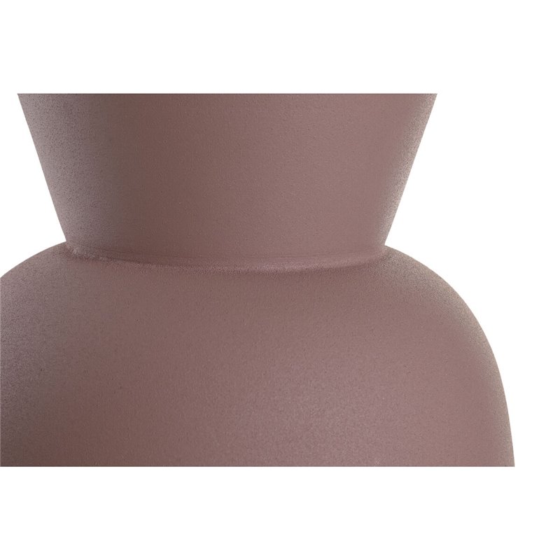 Image secondaire de Vase DKD Home Decor Beige Rose Fer 19 x 19 x 51,5 cm (2 Unités)