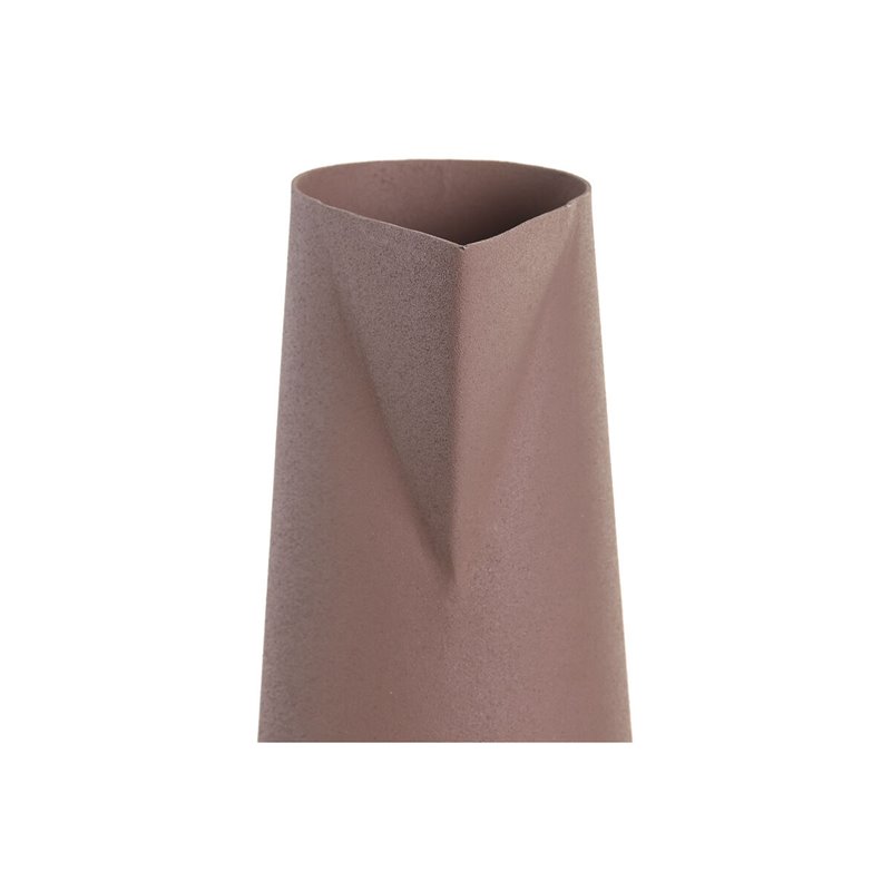 Image secondaire de Vase DKD Home Decor Beige Rose Fer 12 x 10 x 35 cm (2 Unités)