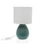 Lampe de bureau Versa Vert Blanc Céramique 40 W 15,5 x 27,5 cm