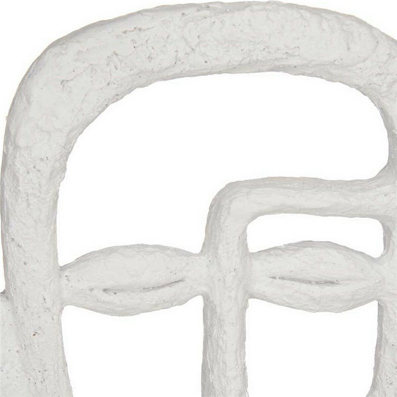 Image secondaire de Figurine Décorative Visage Blanc Polyrésine (19,5 x 38 x 10,5 cm)