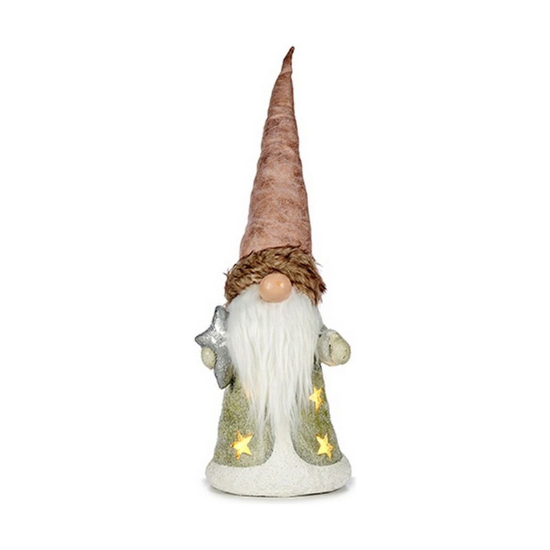 Figurine Décorative Lumière Étoile Lutin 18,8 x 54 x 21 cm Gris Rose R