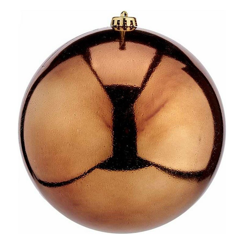 Boule de Noël Ø 20 cm Marron Plastique