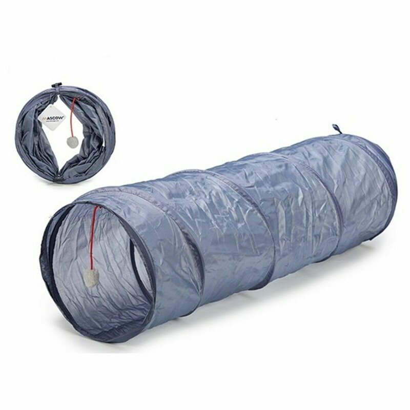 Image secondaire de Tunnel de Jeu Pliable pour Animaux de Compagnie 90 x 25 x 25 cm (24 Unités)