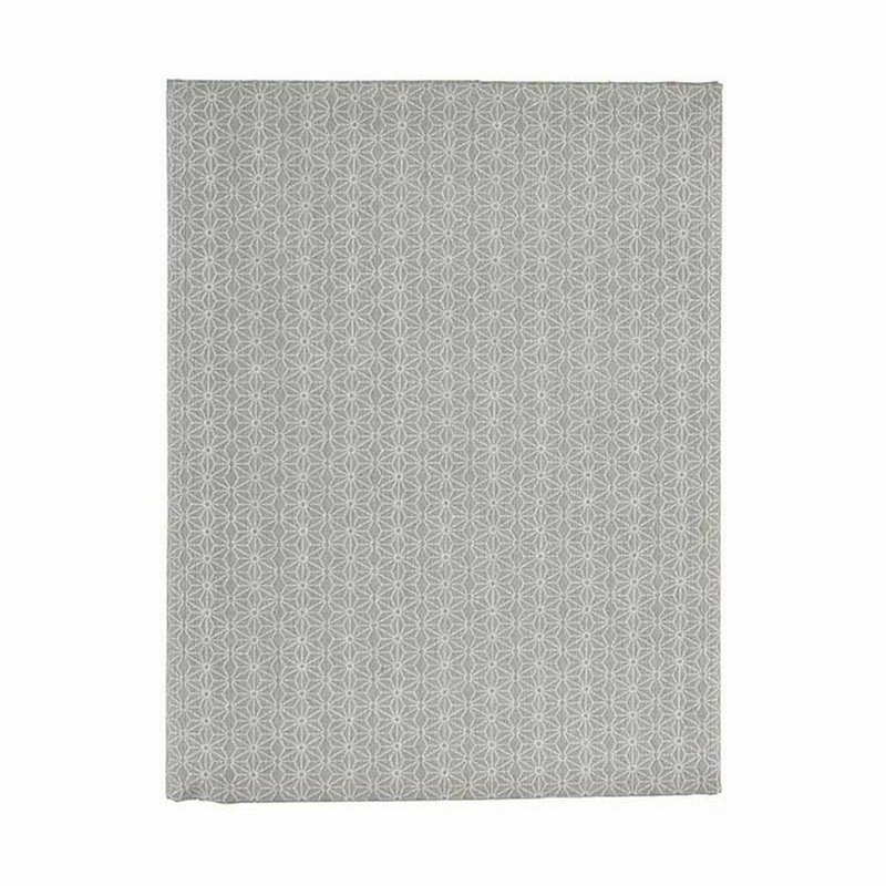 Image secondaire de Nappe toile Antitaches Étoile 140 x 180 cm Gris (6 Unités)