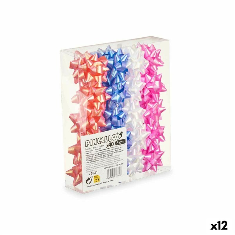 Boucles Brille 6 cm Gâteau PVC (12 Unités)