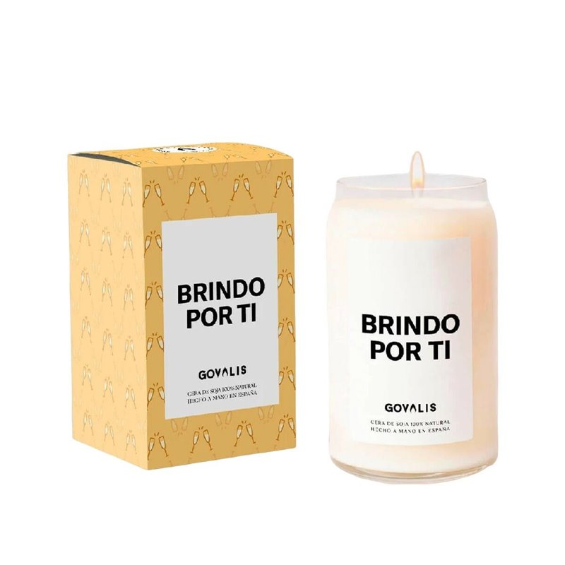 Bougie Parfumée GOVALIS Brindo por ti (500 g)