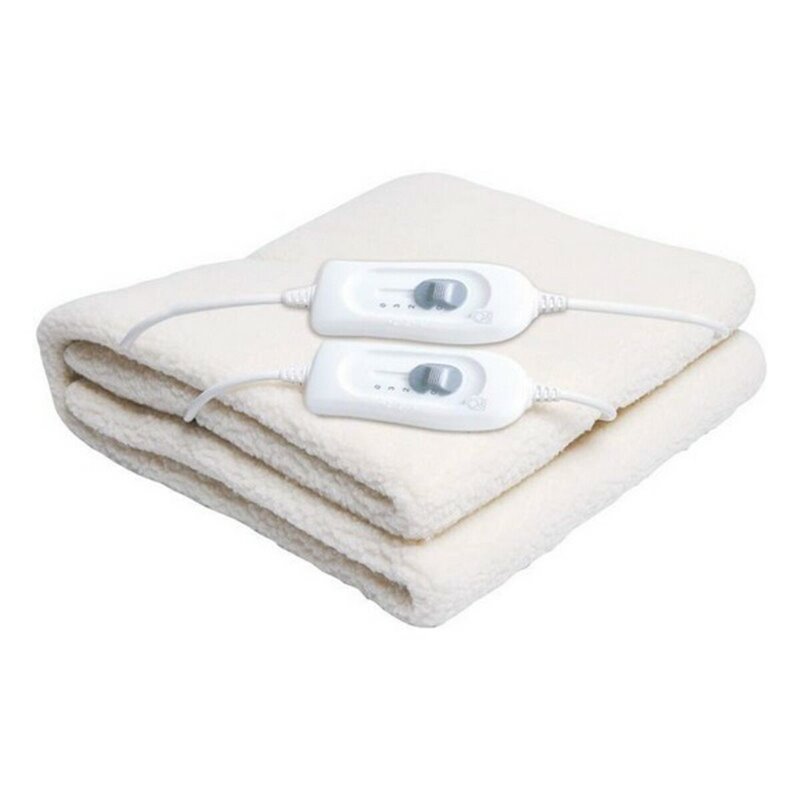 Chauffe-Matelas Électrique Double Haeger UB-140.004A Blanc 2x60W