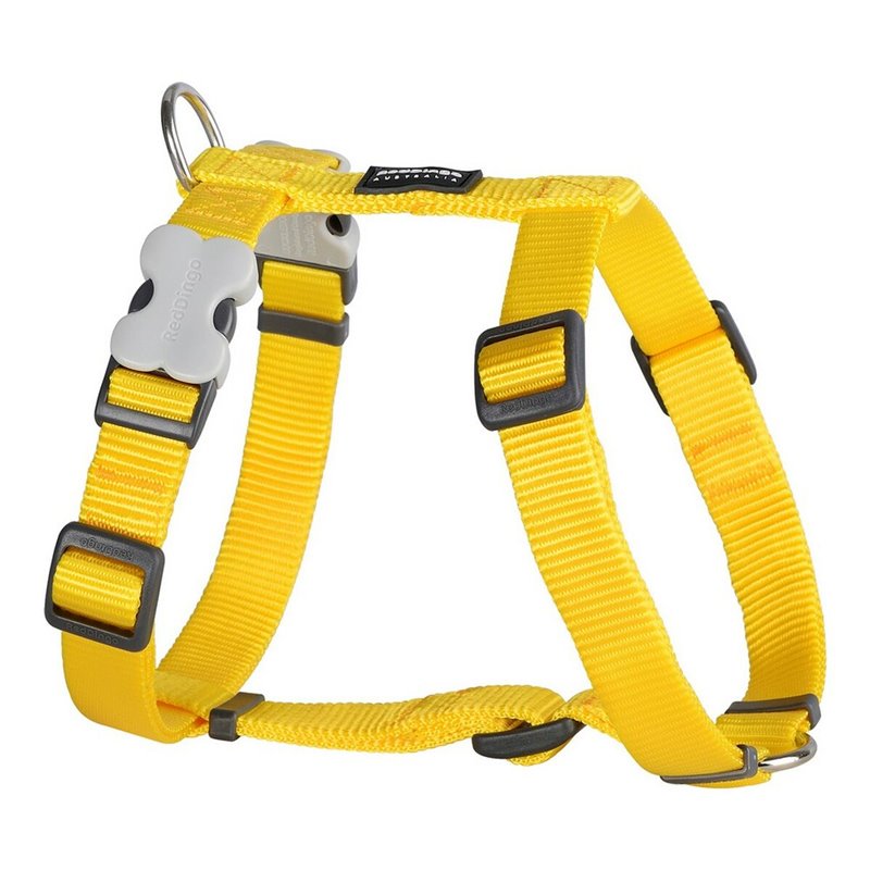 Harnais pour Chien Red Dingo Lisse 25-39 cm Jaune