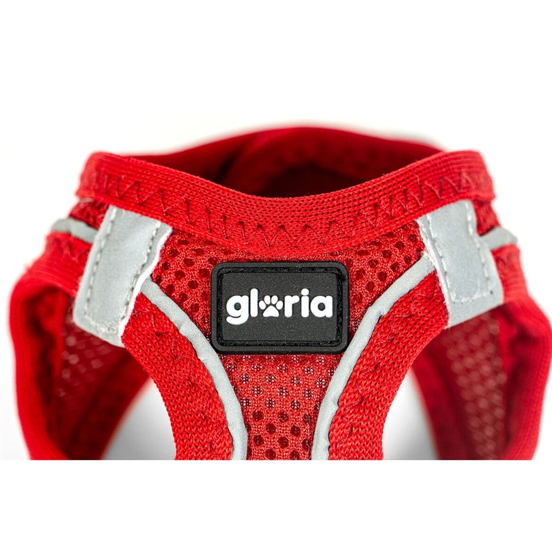 Image secondaire de Harnais pour Chien Gloria Trek Star 33,4-35 cm 51-52 cm Rouge L