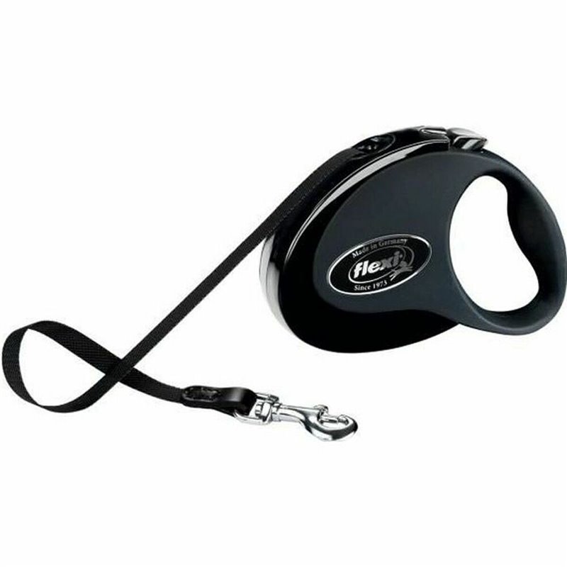 Laisse pour Chien Flexi flexi New CLASSIC Noir