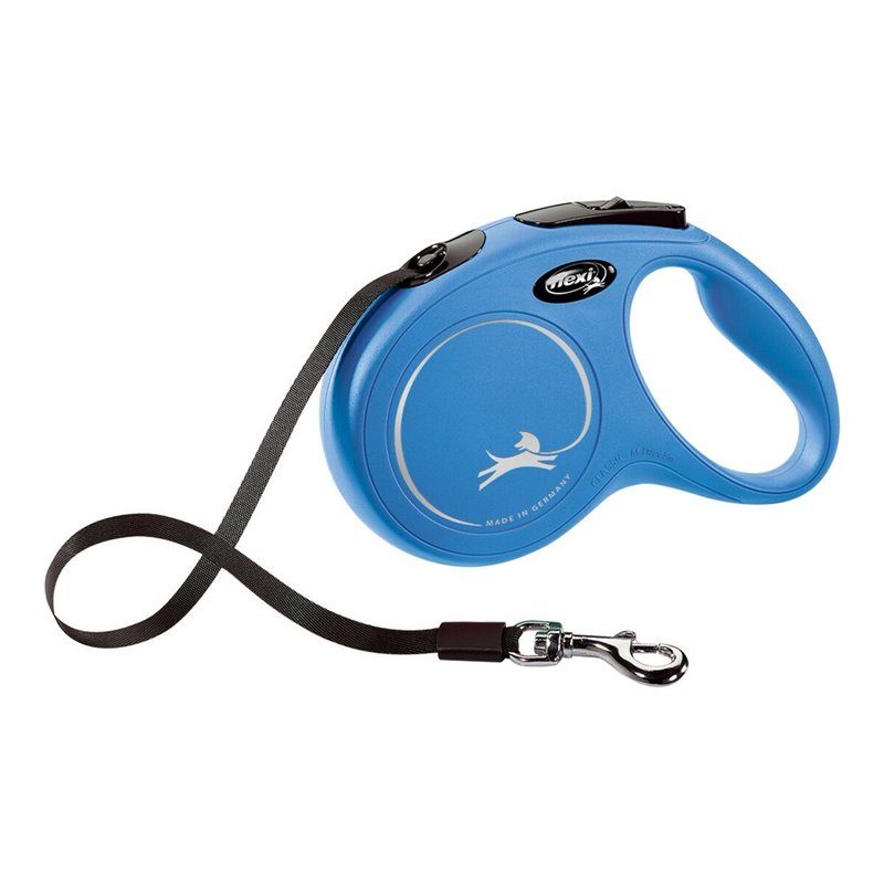 Laisse pour Chien Flexi Bleu S