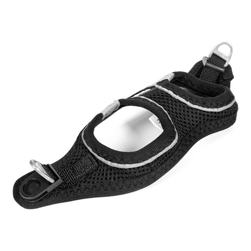 Image secondaire de Harnais pour Chien Gloria Air Mesh Trek Star Réglable Noir Taille XXXS (18-20 cm)