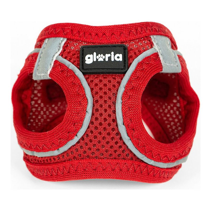 Image secondaire de Harnais pour Chien Gloria Air Mesh Trek Star Réglable Rouge Taille XXXS (18-20 cm)