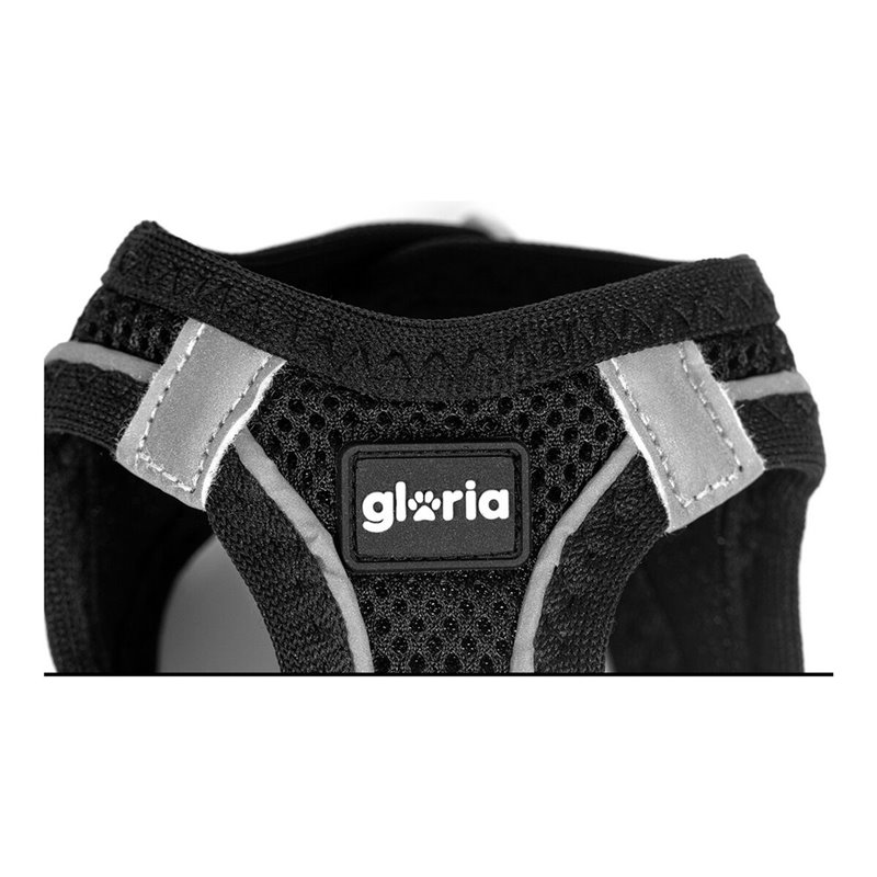 Image secondaire de Harnais pour Chien Gloria Air Mesh Star Noir Taille XXS (24-26 cm)