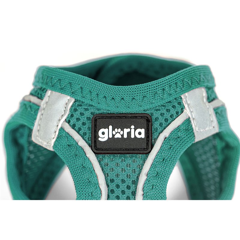 Image secondaire de Harnais pour Chien Gloria Trek Star 24-26 cm 28-28,6 cm Turquoise XXS