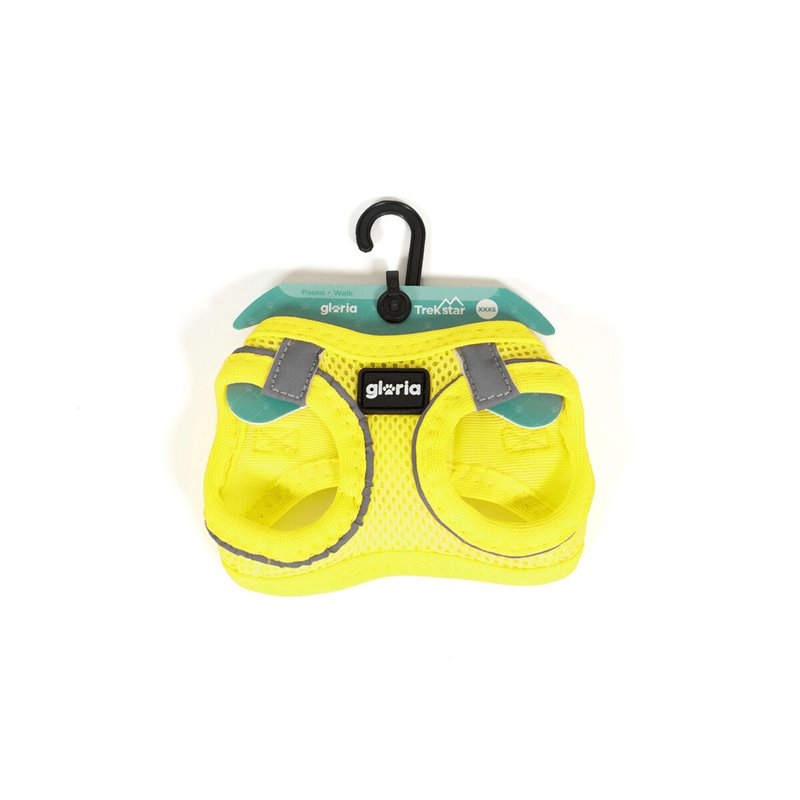 Image secondaire de Harnais pour Chien Gloria Trek Star 27-28 cm 31-34,6 cm Jaune XS