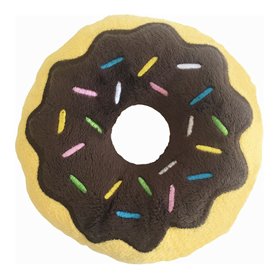 Jouet pour chien en peluche Gloria 3 x 5 x 14 cm Chocolat Donut Marron