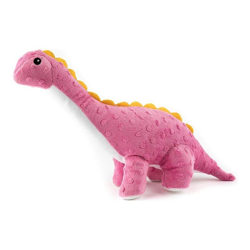 Image secondaire de Jouet pour chien en peluche Gloria Orhy 10 x 45 x 20 cm Rose Dinosaure Polyester polypropylène