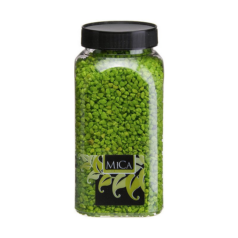 Gravier Mica Decorations Vert 650 ml