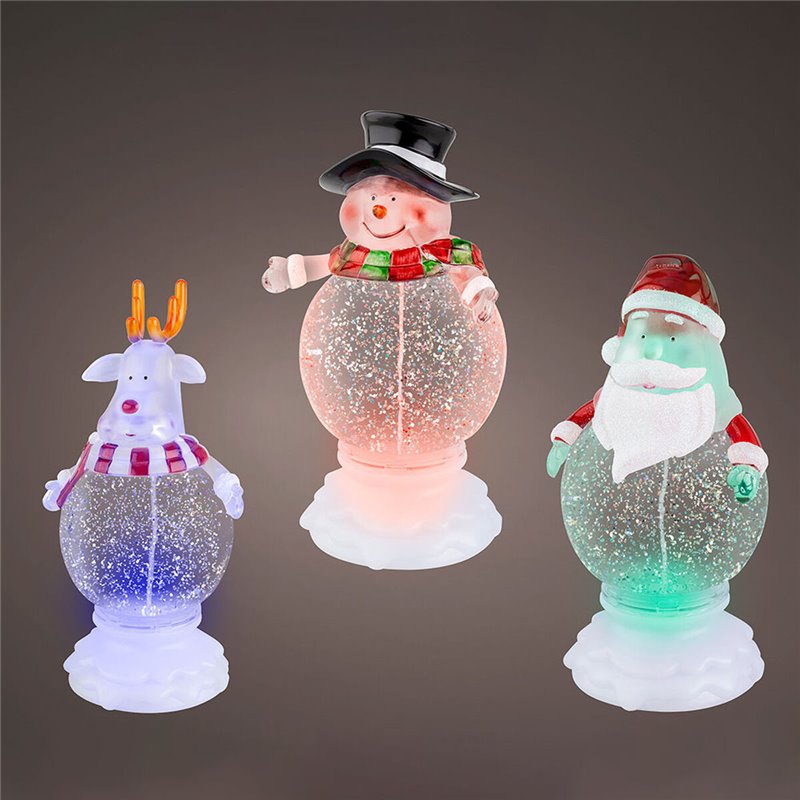 Image secondaire de Figurine Décorative Lumineo 488719 Lumière LED Noël 13 x 10 x 21 cm