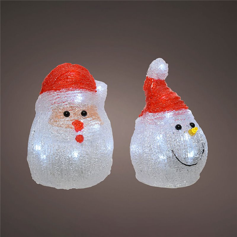 Image secondaire de Figurine Décorative Lumineo 491239 LED Intérieur Santa Claus 10,5 x 10,5 x 15 cm