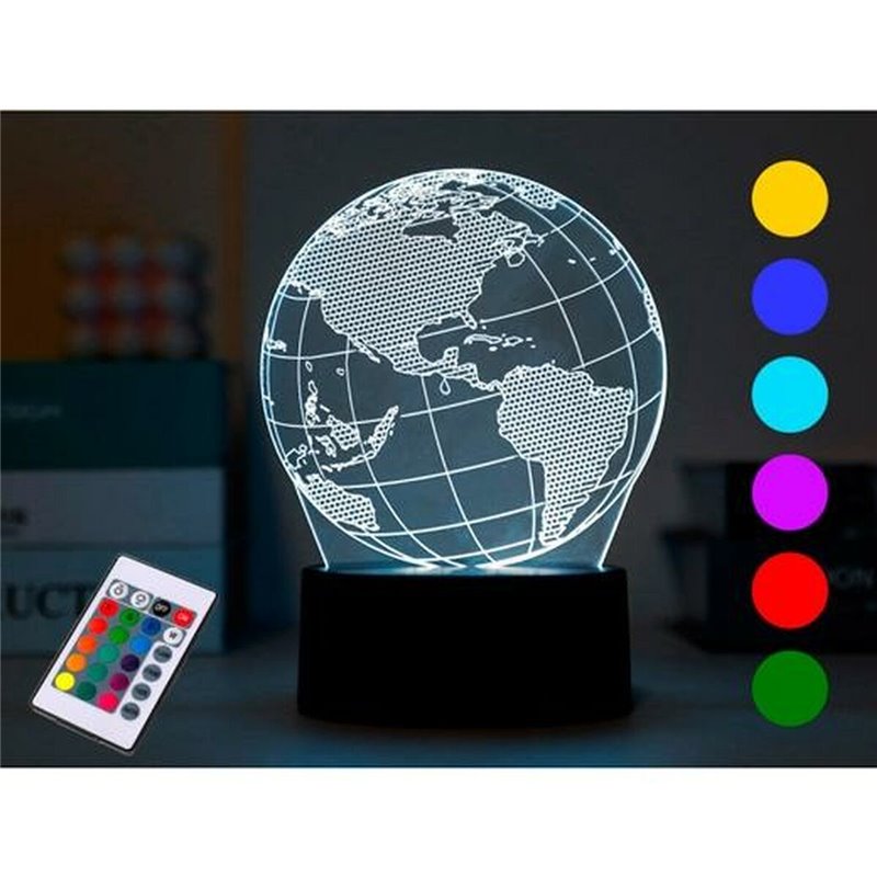 Image secondaire de Lampe LED iTotal 3D Multicouleur