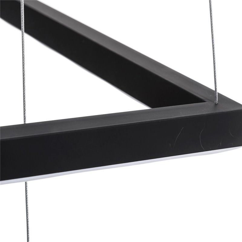 Image secondaire de Suspension Noir Aluminium 220-240 V Moderne 50 x 50 x 120 cm