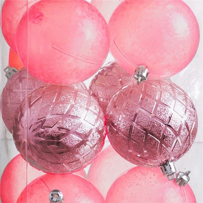 Image secondaire de Boules de Noël Rouge 8 x 8 x 8 cm (20 Unités)