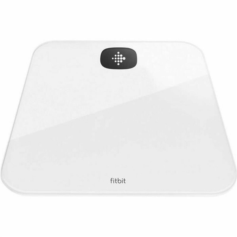 Balance Numérique de Salle de Bain Fitbit Aria Air Blanc verre 30 g Piles x 3