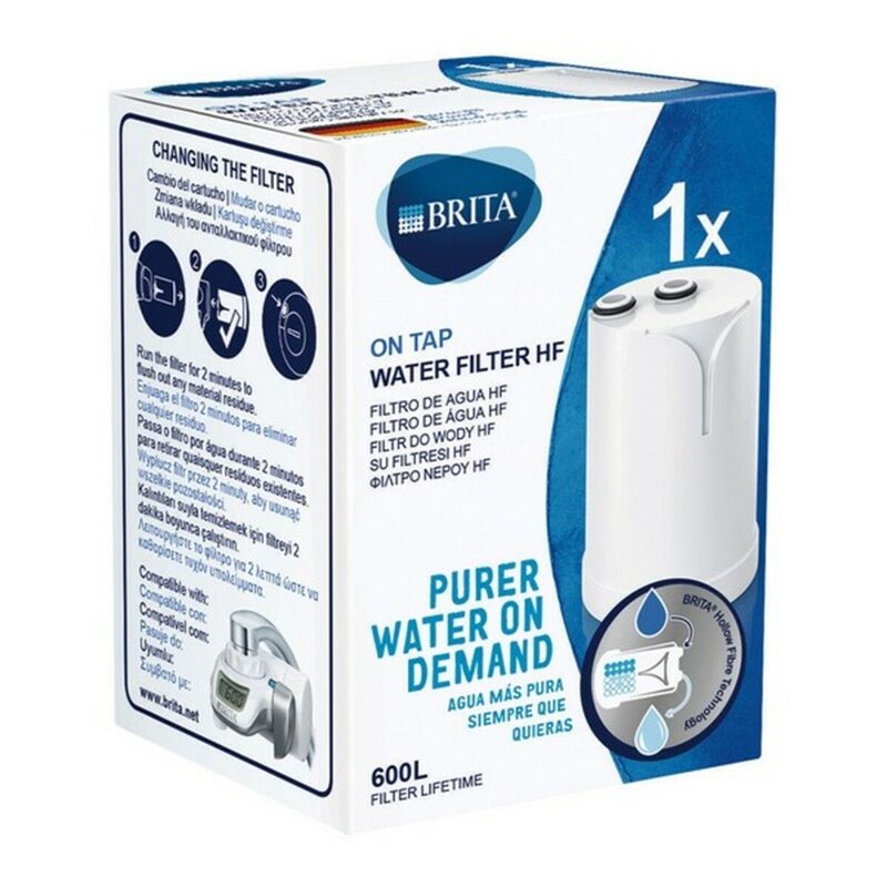 Brita 1.2023.0414 filtre à eau Filtre à eau pour robinet 600 L Blanc