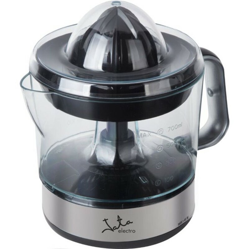 Centrifugeuse électrique Jata 0,7 L 40W Noir Transparent 40 W