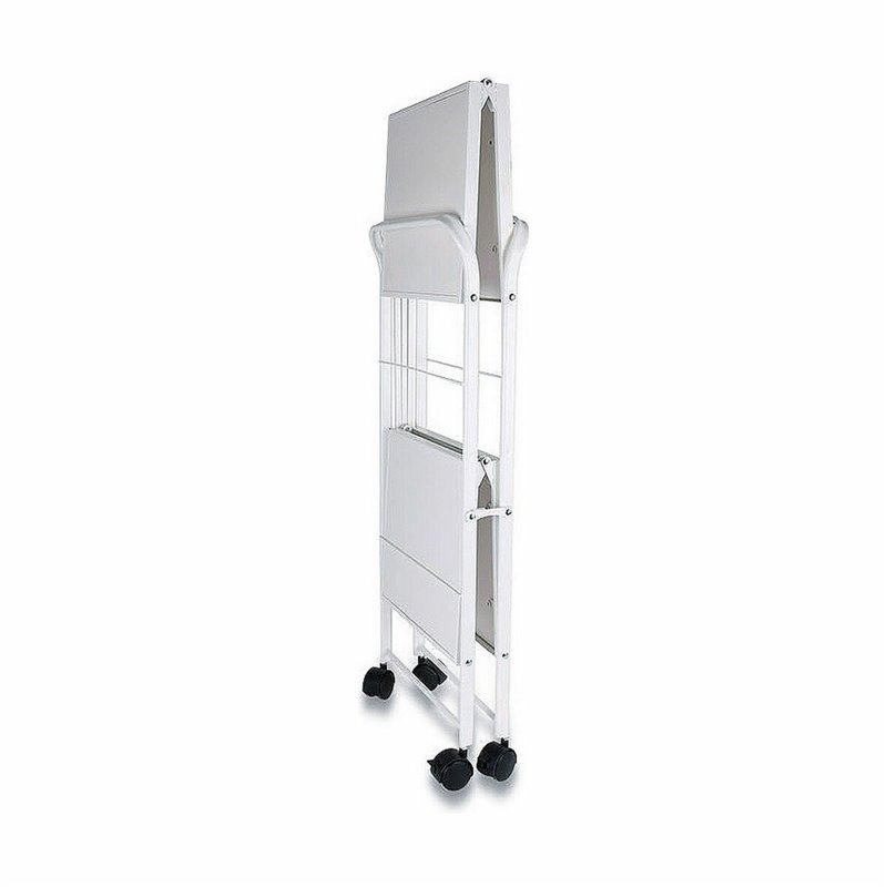 Image secondaire de Chariot de service Blanc Pliable 68,3 x 35,5 cm