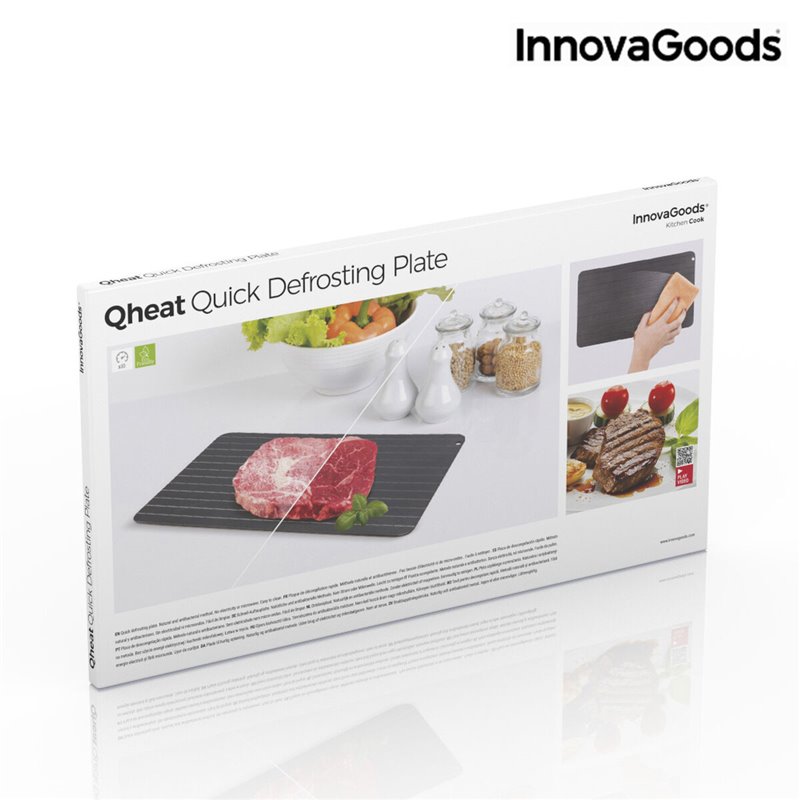 Image secondaire de Plaque de Décongélation rapide des Aliments Qheat InnovaGoods