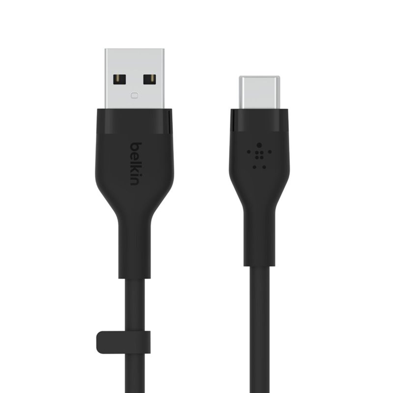 Belkin Boostcharge Flex câble USB 2 m USB 2.0 USB A USB C Noir