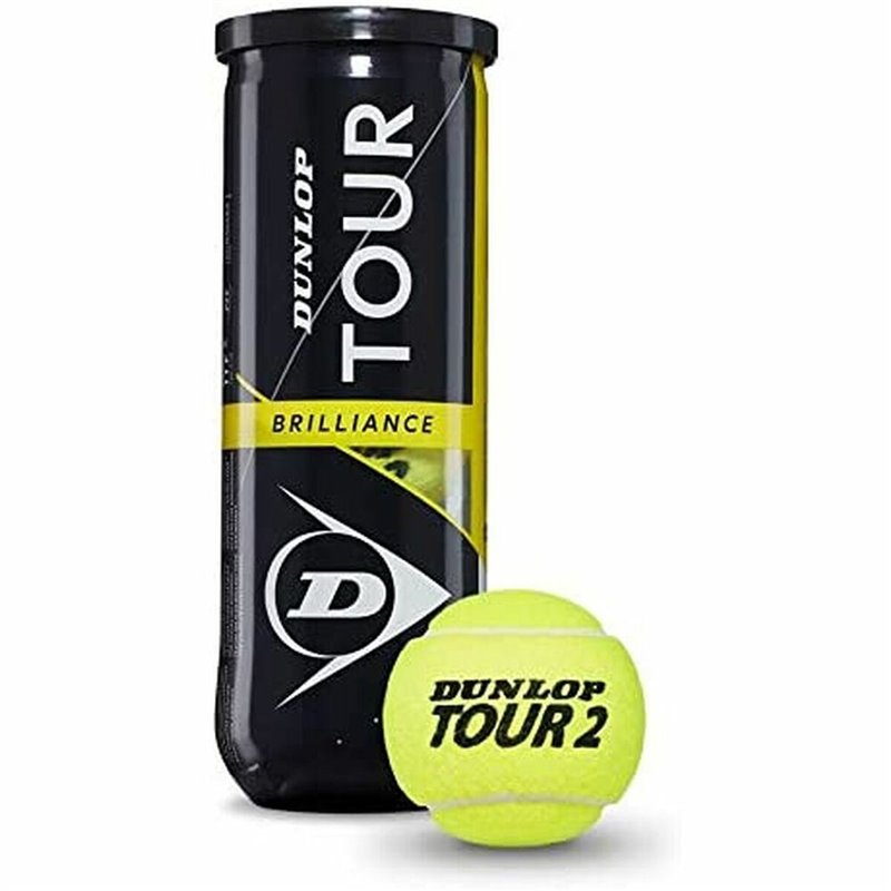 Image secondaire de Balles de Tennis Brilliance Dunlop 601326 (3 pcs)