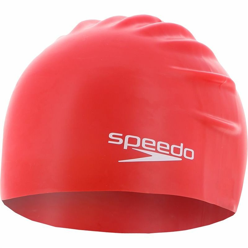 Bonnet de bain Speedo 8-0838514614 Rouge Silicone Plastique